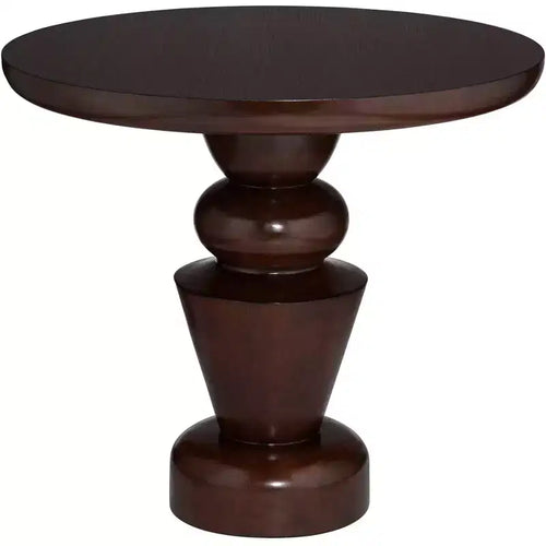55 Downing Street Glenn 30 Wide Oak Veneer Pedestal Table