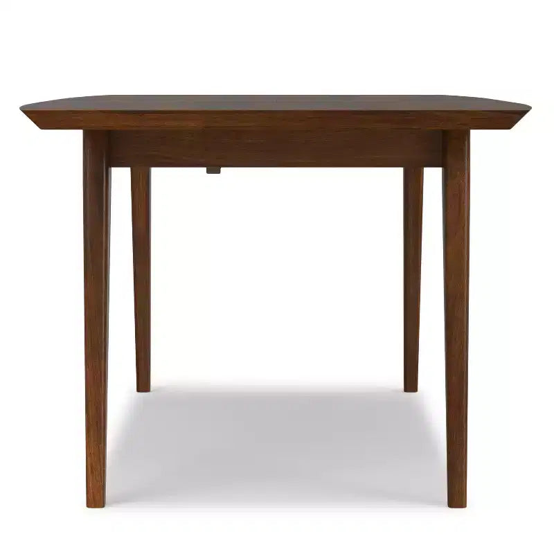66-84 inch x 40 inch Rectangle Mid-Century Modern Extendable Dining Table