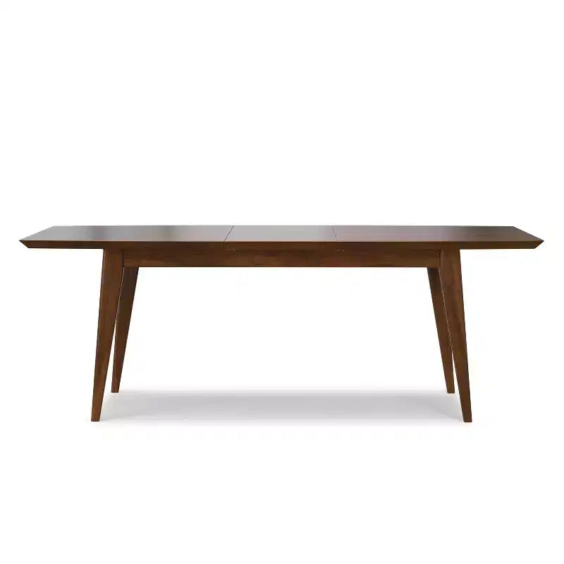 66-84 inch x 40 inch Rectangle Mid-Century Modern Extendable Dining Table
