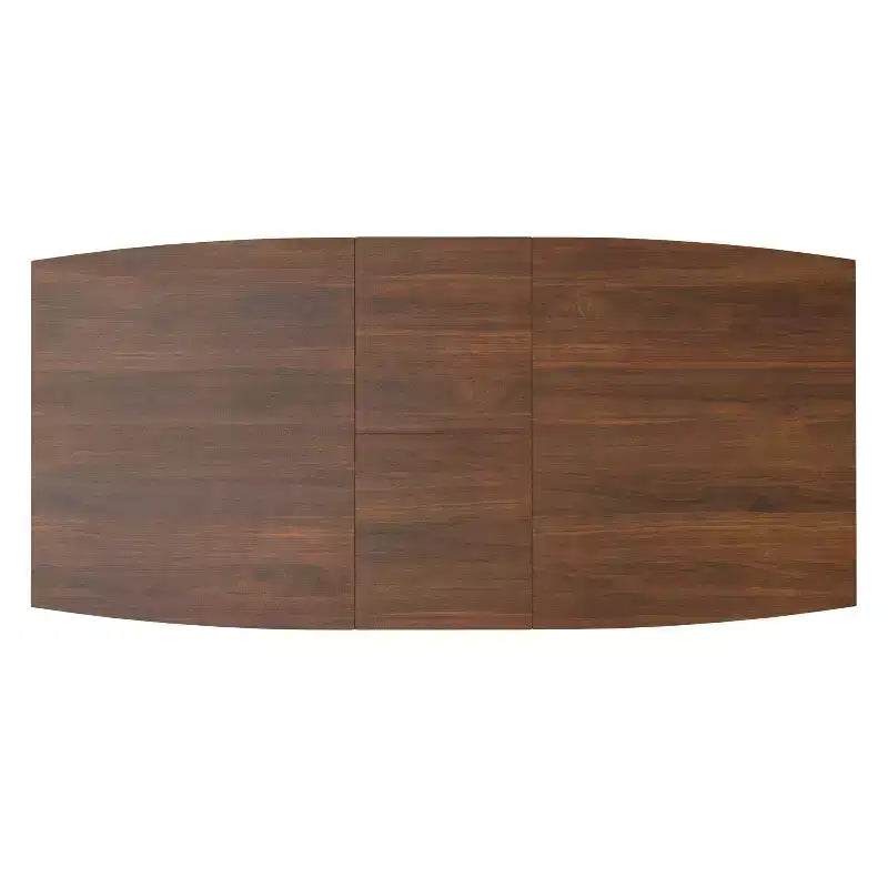 66-84 inch x 40 inch Rectangle Mid-Century Modern Extendable Dining Table