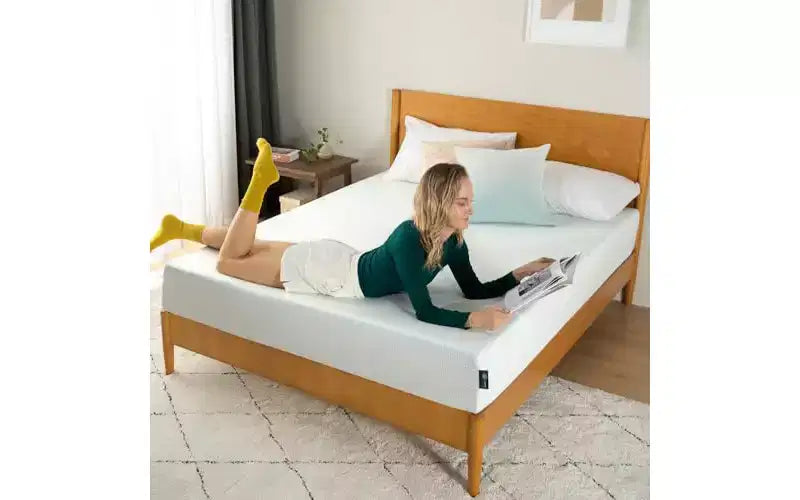 8 Inch Full Memory Foam Mattress, Fiberglass Free, Medium Firm Feel, Zoned Pressure Relief, Certified Safe Foams & Fabric