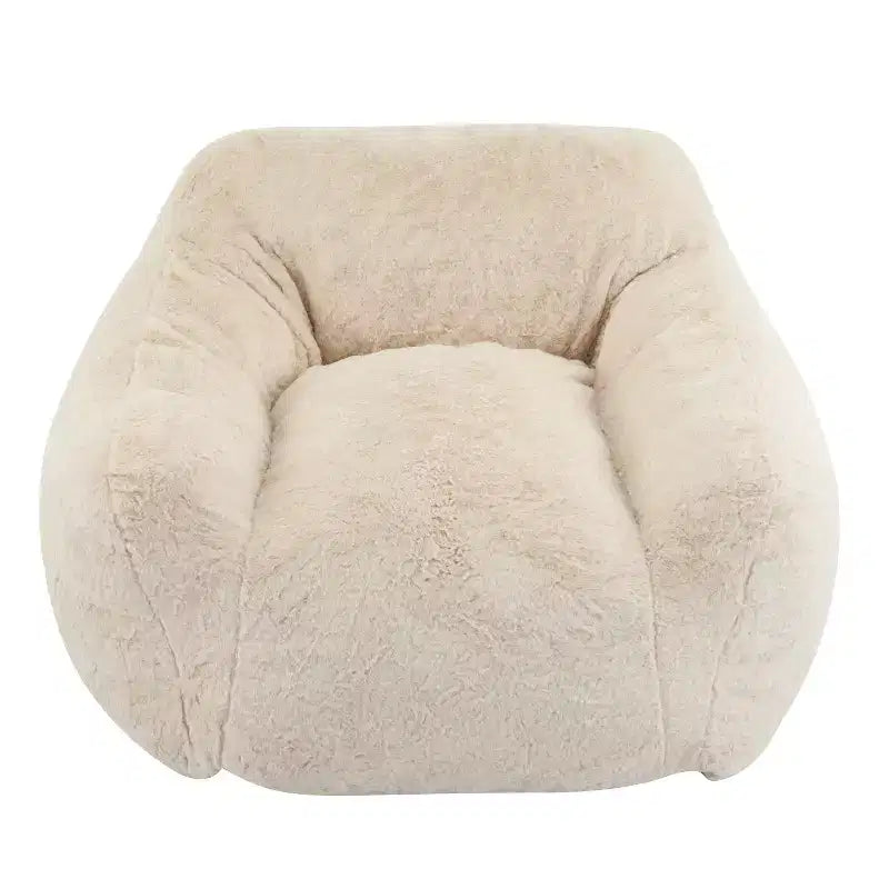 Indoor Armchair Style Bean Bag, Beige