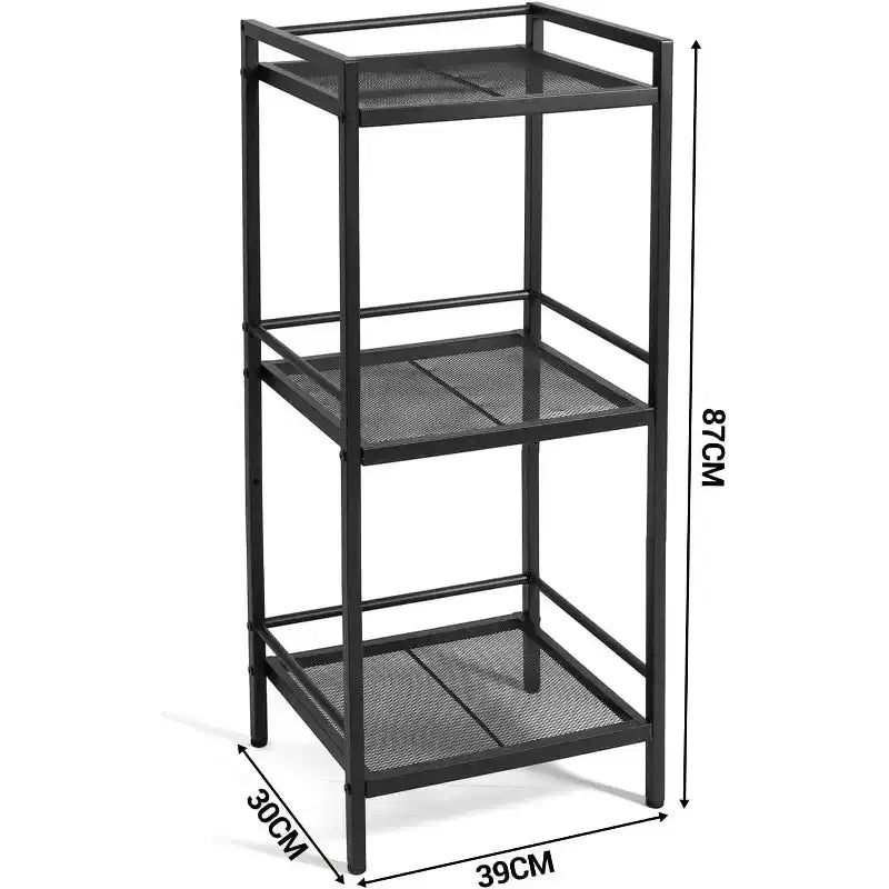 3/ 4 Tier Bathroom Shelves, Ladder Shelf for Bathroom Storage, Space-Saving Design, Shelf Freestanding Stylish Storage Solution for Home Office
