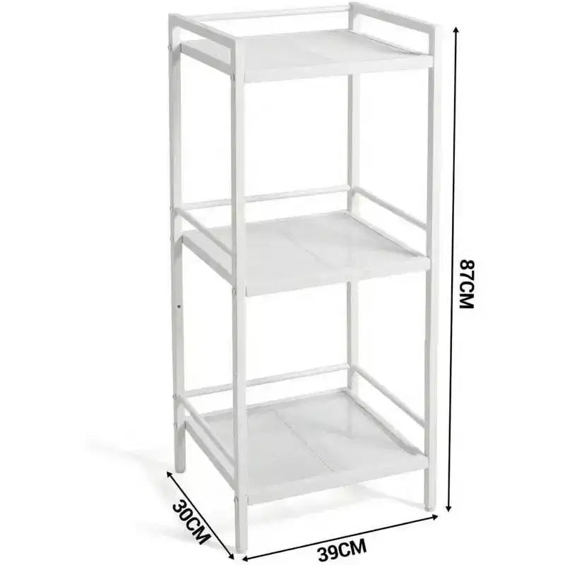 3/ 4 Tier Bathroom Shelves, Ladder Shelf for Bathroom Storage, Space-Saving Design, Shelf Freestanding Stylish Storage Solution for Home Office