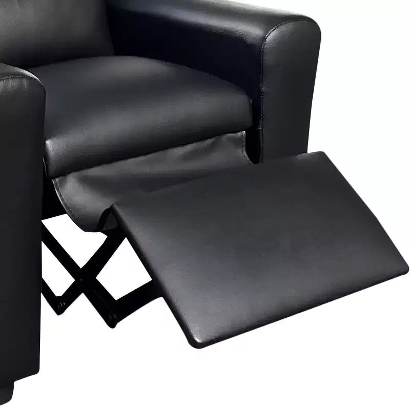 Modern Faux Leather Upholstered Kids Recliner Chair with Cup Holder