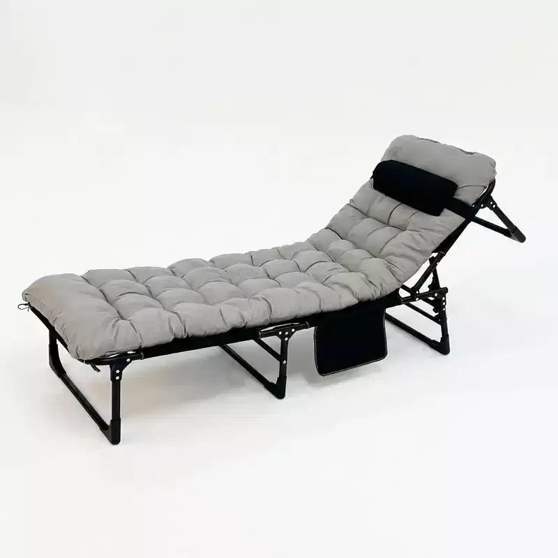 Extra Wide Camping Cot with Mattress for Adults - 400 LB Folding Bed, All-Season Portable Sleeper